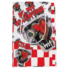 私のバレンタイン ミディアムペーパーバッグ