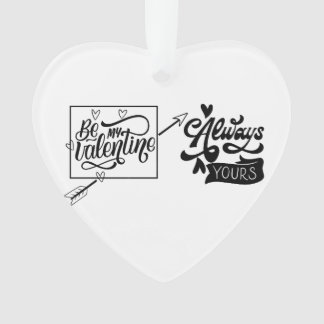 私のバレンタイン：ロマンチックな愛 オーナメント