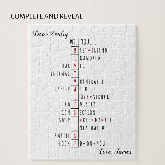 私のバレンタイン – 新しい愛の宣言 ジグソーパズル