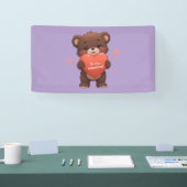 私のバレンタイン？ 横断幕 (トレードショー)