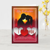 私のバレンタイン、永遠に愛してる カード (黄色い花)