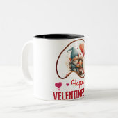 私のバレンタイン？ – 献身的 ツートーンマグカップ (正面左)