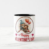 私のバレンタイン？ – 献身的 ツートーンマグカップ (中央)
