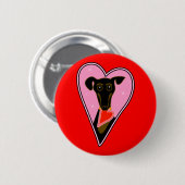 私のバレンタイン 缶バッジ (正面&裏面)