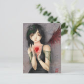 私のバレンタイン-郵便はがき--があって下さい シーズンポストカード (スタンド正面)