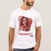 私のバレンタイン?- Romantic Whispers Tシャツ (正面)