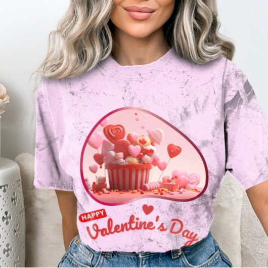 私のバレンタイン？- Sweetheartの抱擁 Tシャツ