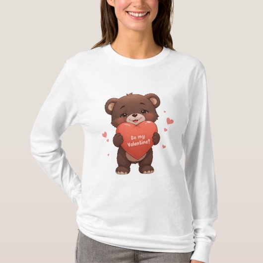 私のバレンタイン？ Tシャツ (正面)