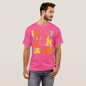 私のバレーボールで母のための母の時代バレーボール Tシャツ (正面フル)