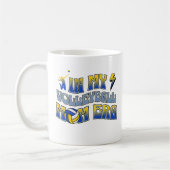 私のバレーボールで母の時代スポーツの母のための女性 コーヒーマグカップ (左)