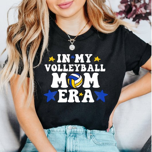 私のバレーボールの母の時代、スポーティな母の日 Tシャツ