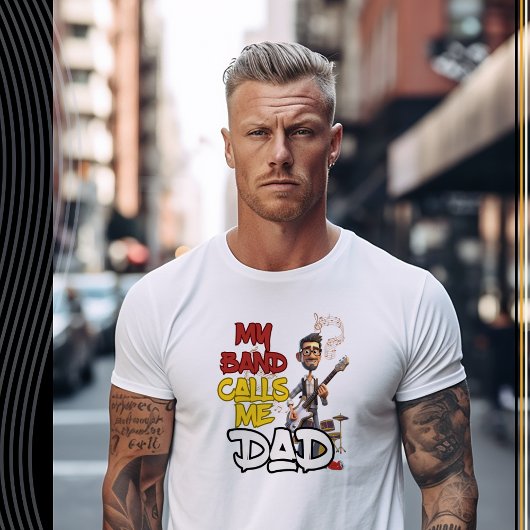 私のバンドは私を呼ぶパパ – 父の日 Tシャツ