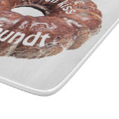 私のバンドケーキをキスでおもしろいきる カッティングボード (角)