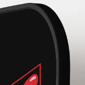 私のバンプバレンタインに恋をして ピックルボールラケット (左詳細)