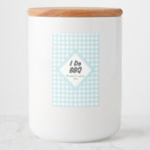 私のバーベキュー フードラベル (正面)