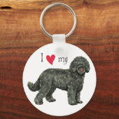 私のバーベットが大好き キーホルダー (正面)