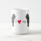 私のバーベットが大好き コーヒーマグカップ (中央)