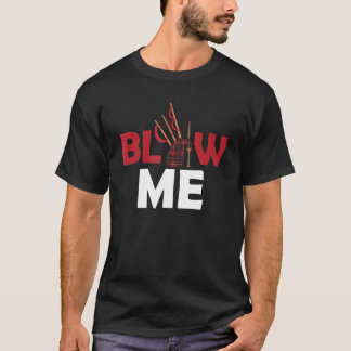 私のバ吹グパイプスコッツマンベーパイパー Tシャツ