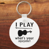 私のバ遊イオリン キーホルダー (正面)