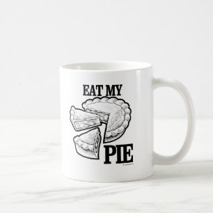 私のパイを食べてください コーヒーマグカップ