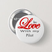 私のパイロットとの愛 缶バッジ (正面&裏面)