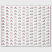 私のパイロット ラッピングペーパー (フラット)