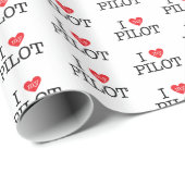 私のパイロット ラッピングペーパー (ロールコーナー)