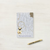 私のパグは私のレッスン・プランを食べました ポストイット (デスク上)