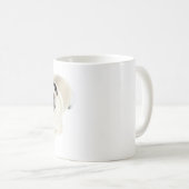 私のパグマグかわいい犬のマグ コーヒーマグカップ (正面右)