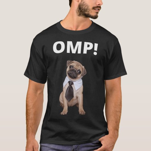 私のパグ Tシャツ (正面)