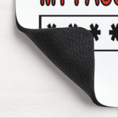 私のパスワード マウスパッド (コーナー)