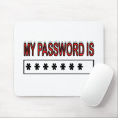 私のパスワード マウスパッド (マウス)