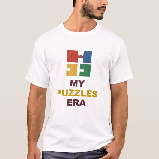 私のパズル時代 Tシャツ (正面)
