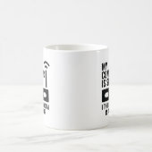 私のパソコンが故障している コーヒーマグカップ (中央)