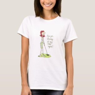 私のパットを再度凝視していますか。 Tシャツ