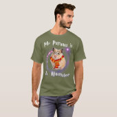 私のパトロスはハムスターのTシャツです Tシャツ (正面フル)