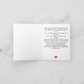 私のパパとして幸せな1歳の誕生日のカスタム写真 シーズンカード (内部)