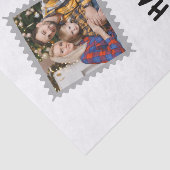 私のパパとして幸せな1歳の誕生日のカスタム写真 薄葉紙 (詳細)