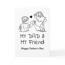 私のパパと私の友人I幸せな父の日