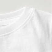 私のパパによってが落下傘兵である平静を保って下さい ベビーTシャツ (詳細 - 首 (白))