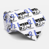 私のパパのための食道がん包皮リボン ネクタイ (ロール)