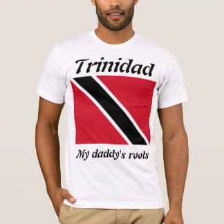 私のパパのルーツTrinidad mens Tシャツ