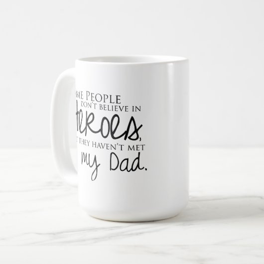 私のパパの引用文のコーヒー・マグ コーヒーマグカップ