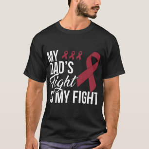 私のパパの戦いは私の多発性骨髄腫戦 Tシャツ