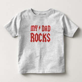 私のパパの石 トドラーTシャツ