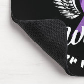 私のパパの翼は私のハート過剰摂取認識度をカバー マウスパッド (コーナー)