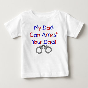 私のパパはあなたのパパを阻止できます ベビーTシャツ