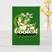 私のパパはクール カード (黄色い花)