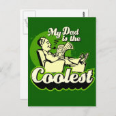 私のパパはクール ポストカード (正面/裏面)