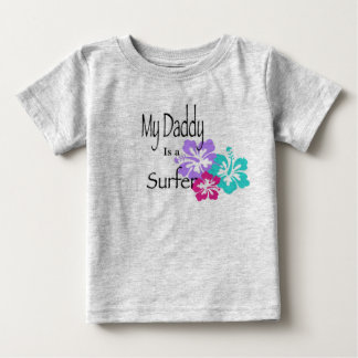私のパパはサーファーだ ベビーTシャツ